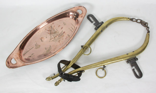 A copper tray by Joseph Sankey 1634d1