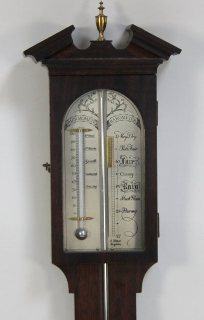 A reproduction stick barometer by J