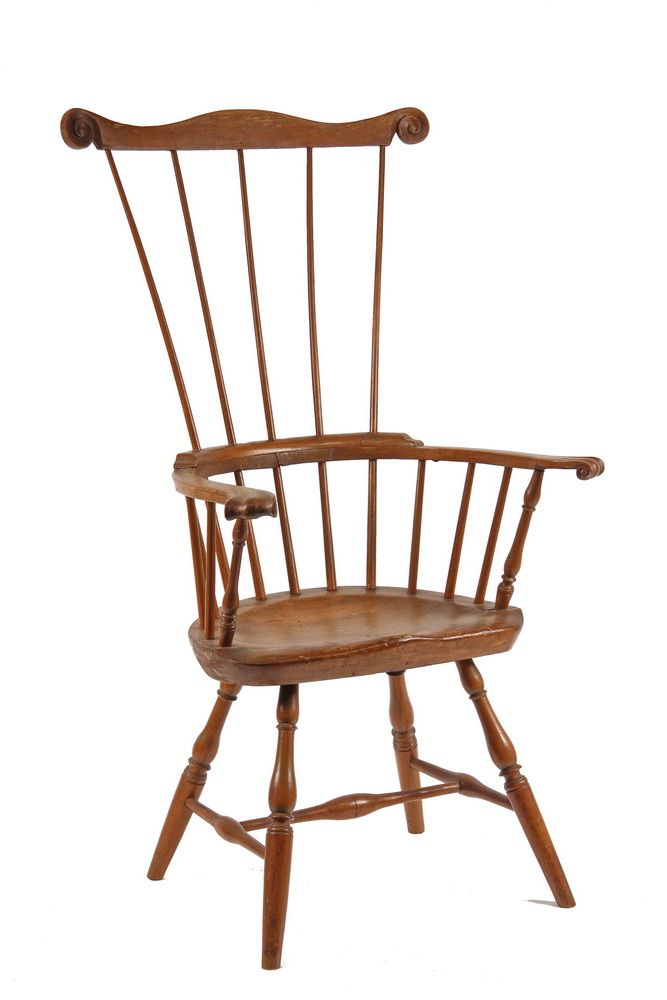 WINDSOR ARMCHAIR - 19th c Windsor