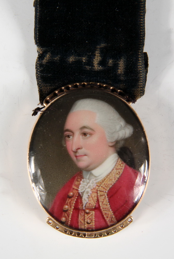 PORTRAIT MINIATURE of a gentleman 1634ed