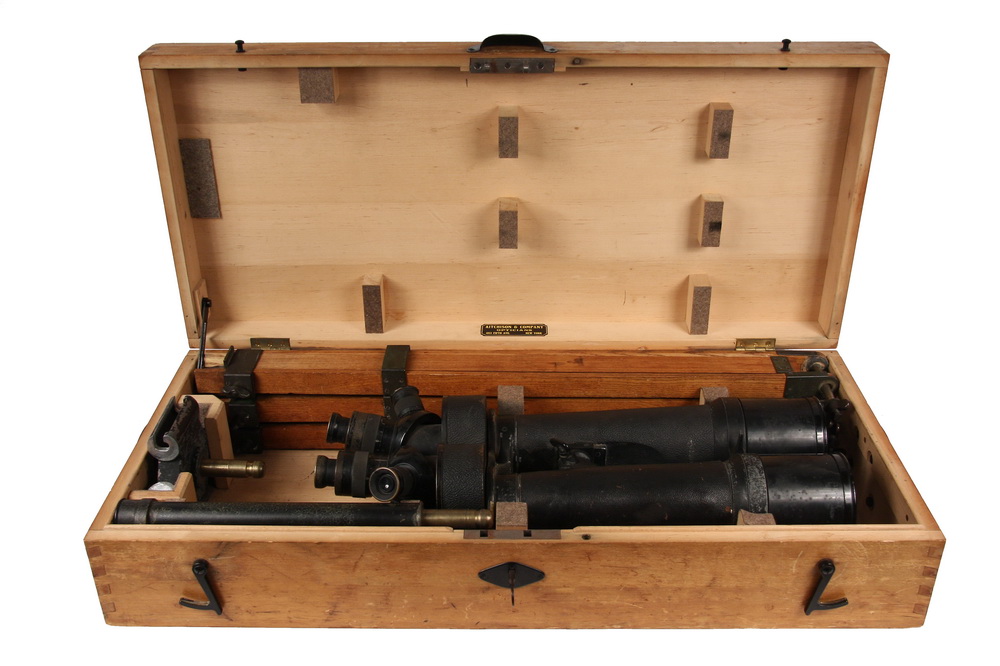 RARE EARLY SET ZEISS BINOCULARS 163526