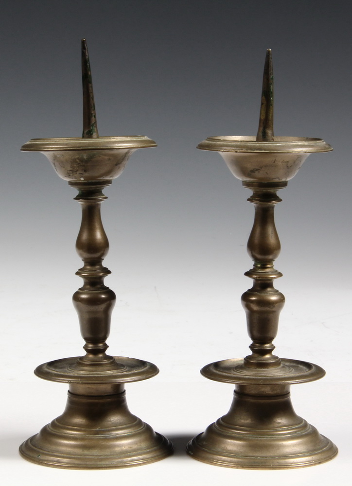 PAIR OF CANDLESTICKS probably 16355f