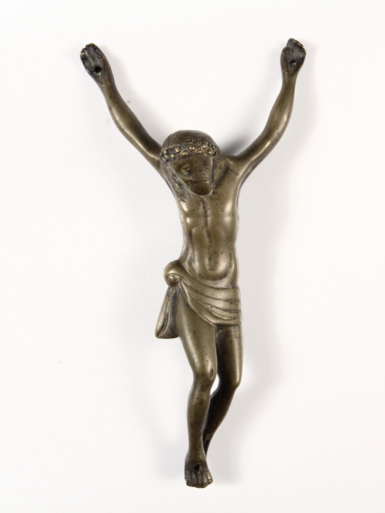 EARLY CAST BRONZE CORPUS CHRISTI - 15th