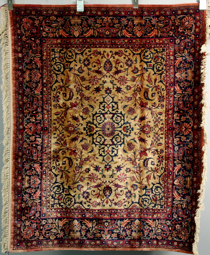 AREA RUG 3 3 x 4 Fine Silk 163567