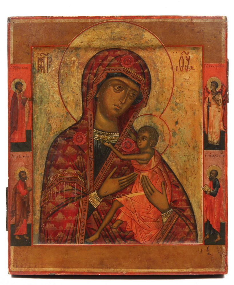 EARLY RUSSIAN ICON 19th c Russian 16357f