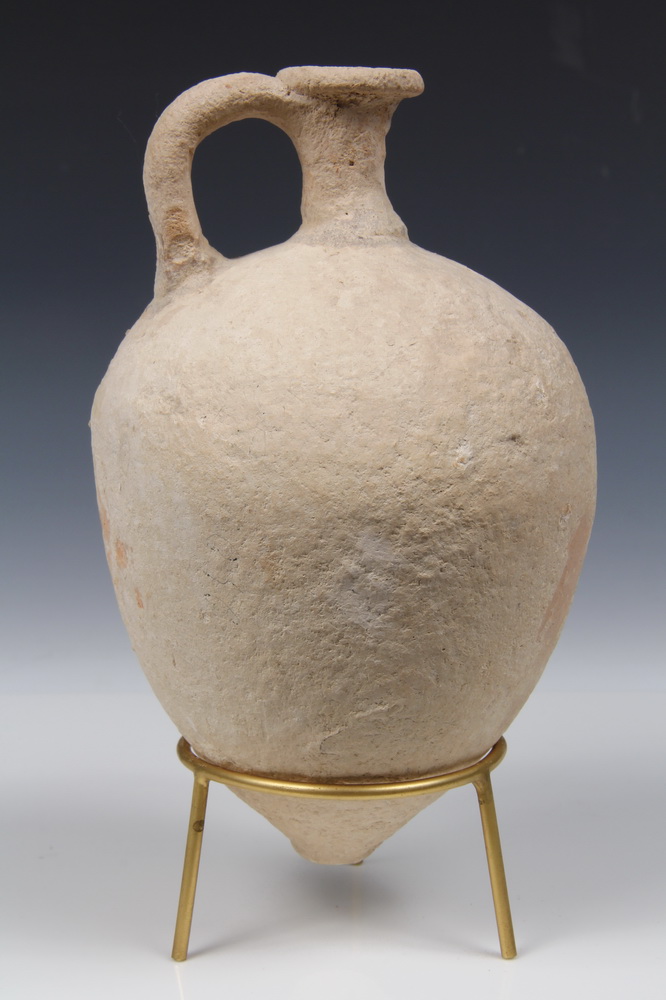 ANCIENT POTTERY Small Clay Turnip 16361d