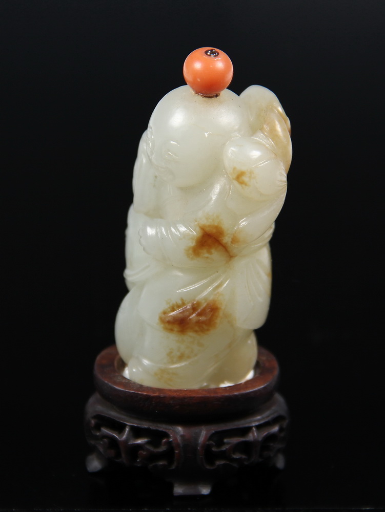 CHINESE JADE SNUFF BOTTLE 18th 163632