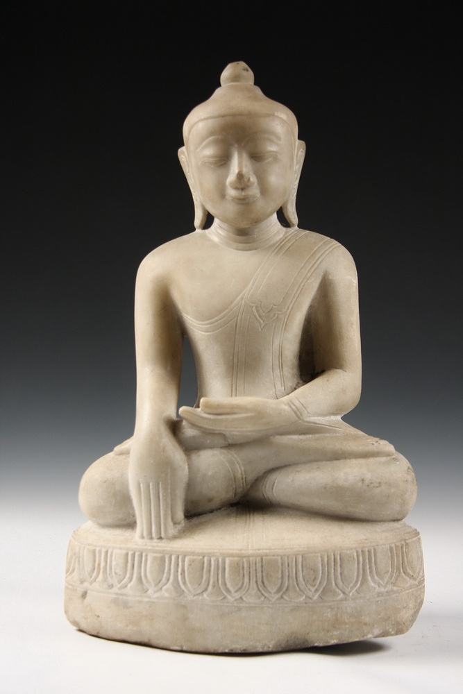 ANCIENT STONE BUDDHA - Very Early