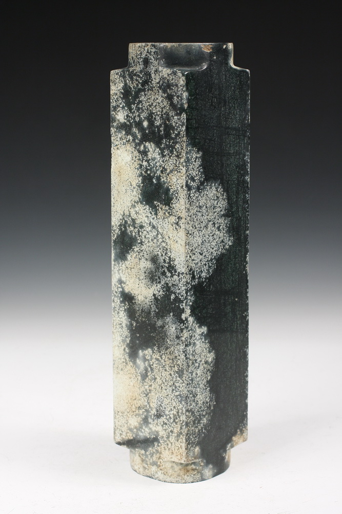 CHINESE JADE CONG - Shang Dynasty