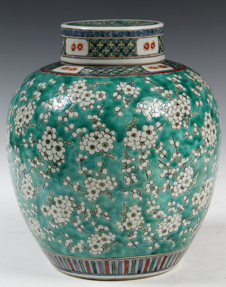 CHINESE GINGER JAR - 19th c Chinese