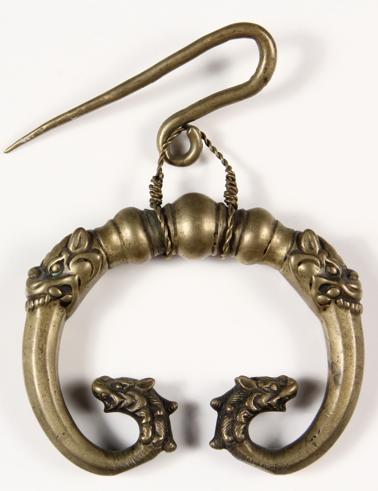 SINO-TIBETAN DOUBLE END WALL HOOK