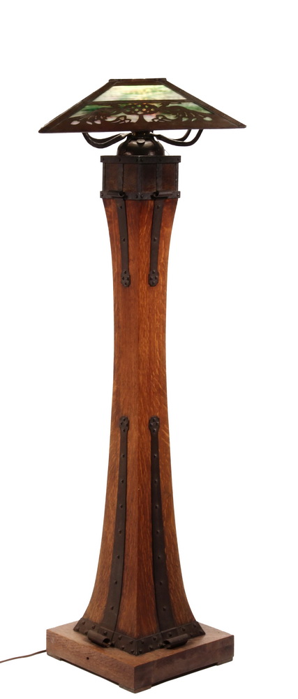 FLOOR LAMP - A Rare Gustav Stickley