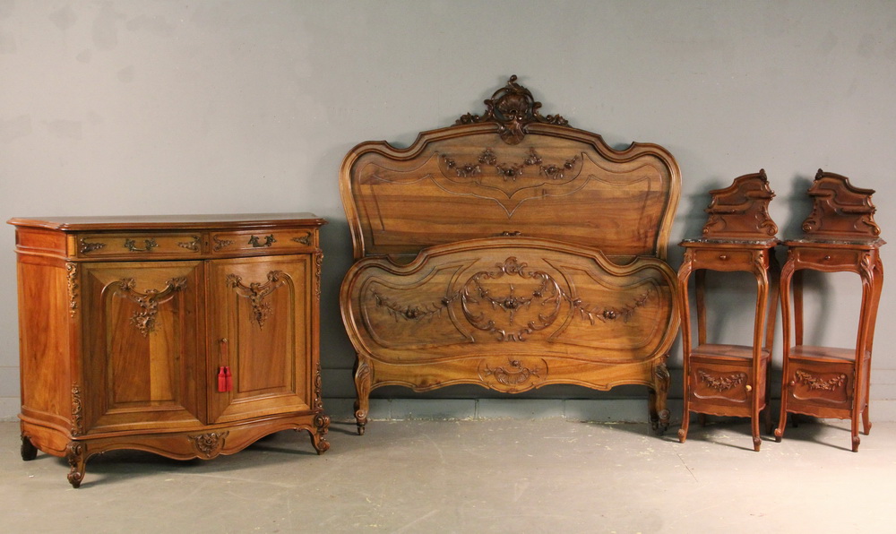(4 PC) FRENCH BEDROOM SUITE - Belle