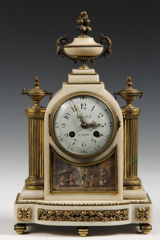 FRENCH MANTEL CLOCK Second Empire 16375a