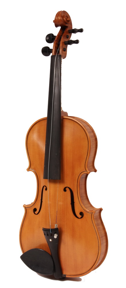 MAINE MADE VIOLIN Figural Maple 16376d