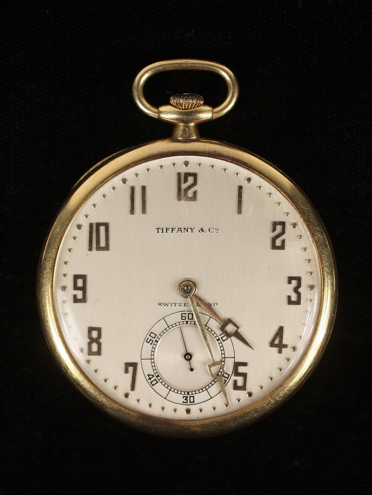 GENT'S POCKETWATCH - 18K Yellow