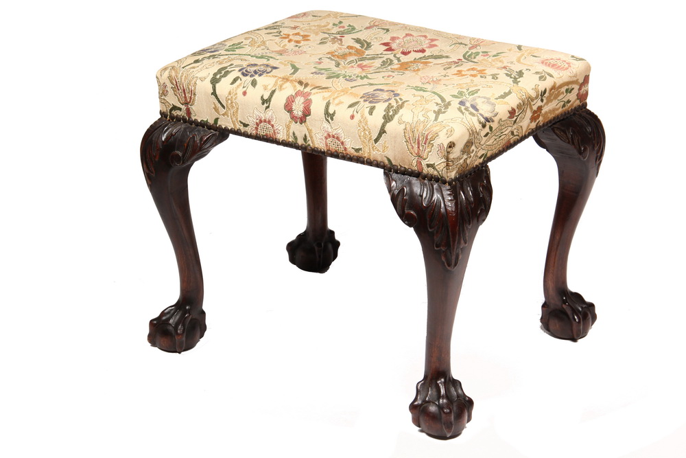 OTTOMAN Chippendale Style Upholstered 163788