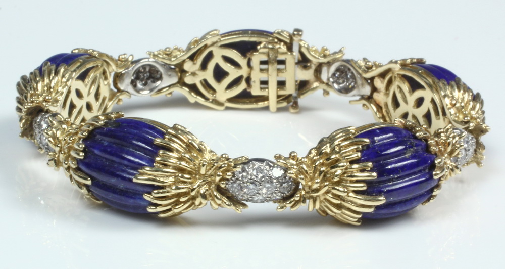 BRACELET One 18K gold handmade 16378b