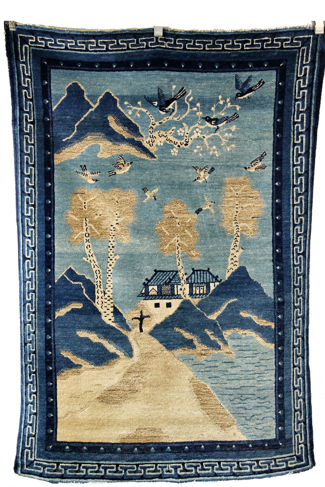 RUG 4 x 5 11 Chinese Pictorial 1637c0