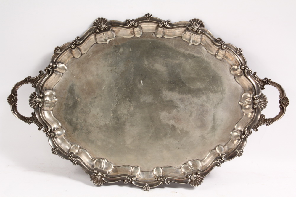 SILVER PLATE TRAY by Mappin and 16388d