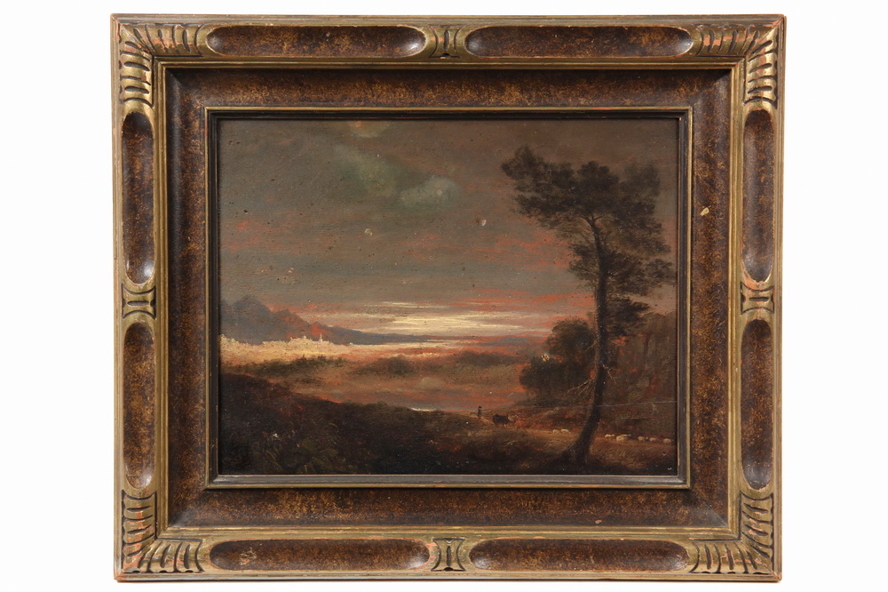 OOP ROMANTIC LANDSCAPE American 1638a6