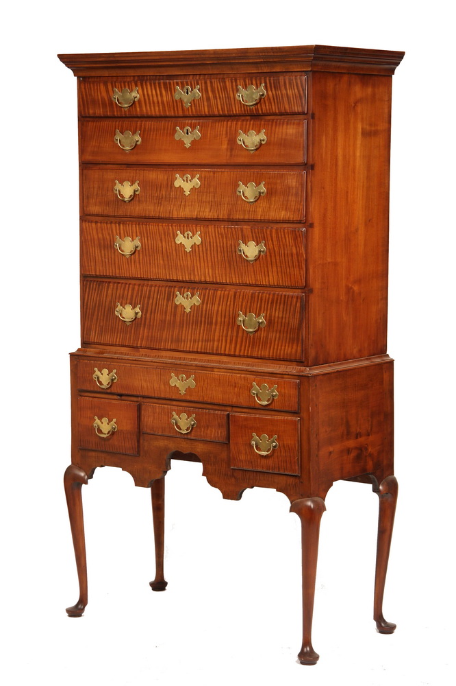 HIGHBOY DRESSER - Two-Part Queen