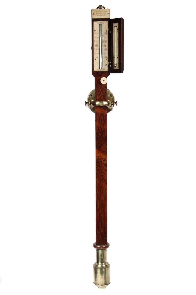 ENGLISH STICK BAROMETER Early 163d5e