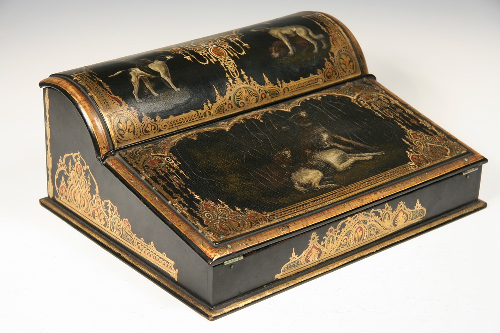 LACQUERED WRITING BOX Outstanding 163eef
