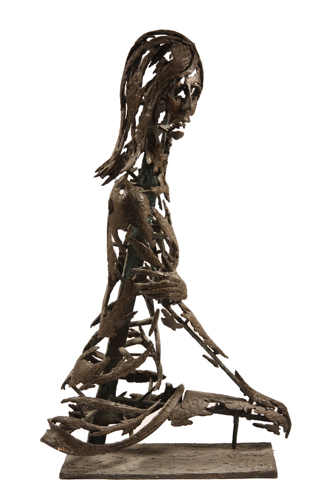 BRONZE SCULPTURE - 'Torso 1972'