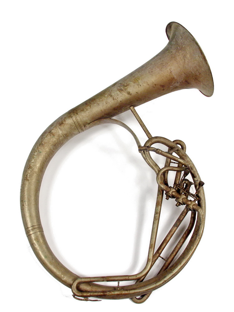 RARE CIVIL WAR ERA MARCHING BAND INSTRUMENT