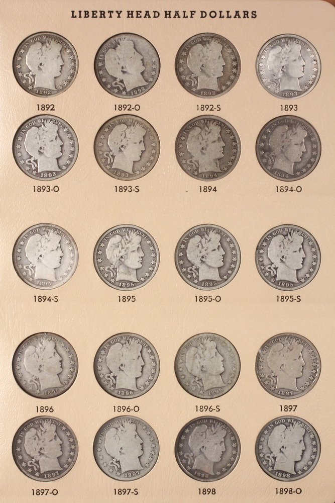 COINS - A complete set of Liberty Head
