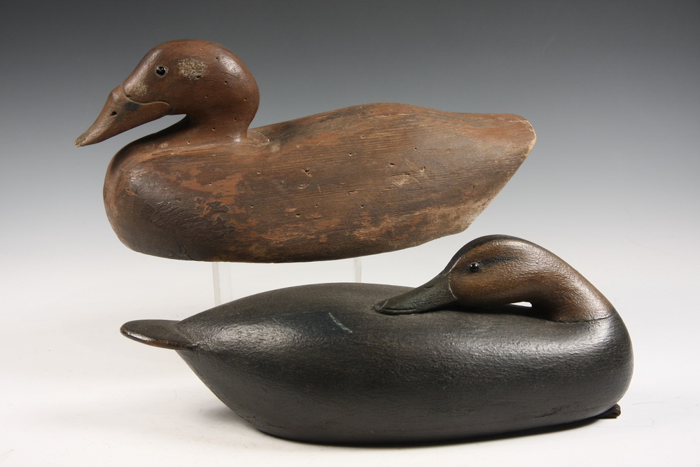 (2) SIGNED DUCK DECOYS - Including: