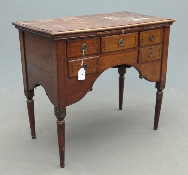 19th c inlaid Continental five 164438