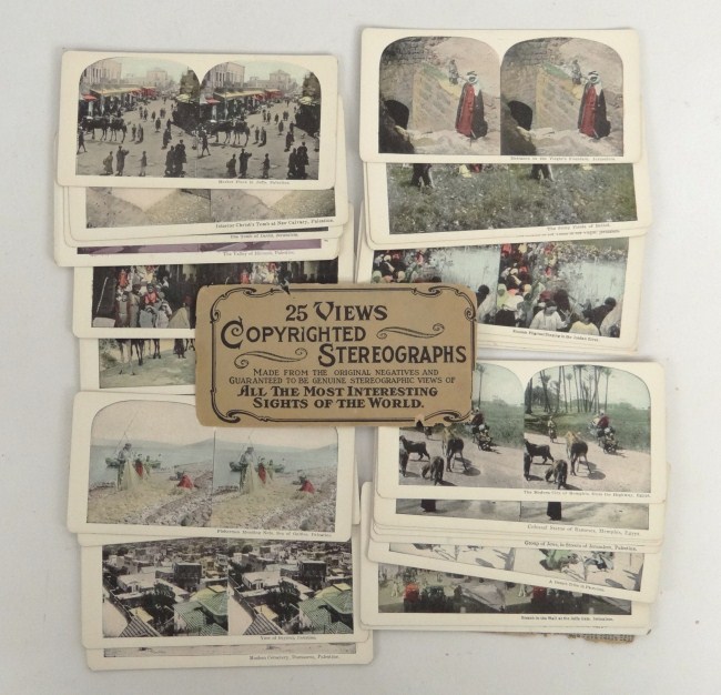 Lot 24 Religious stereoview cards  164461