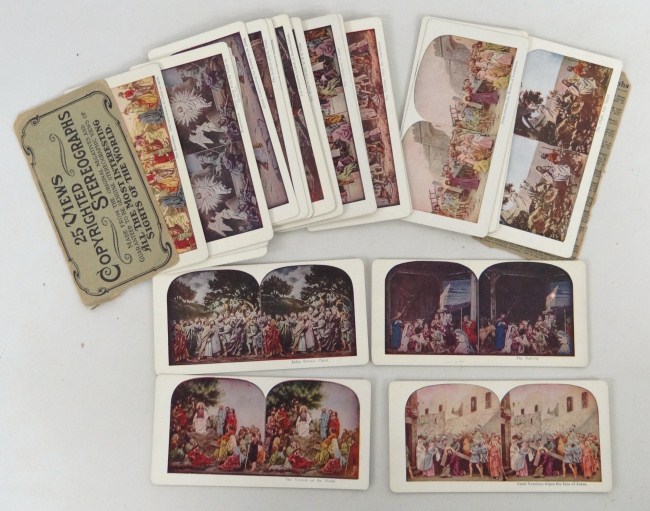 Lot 25 Middle East stereoview cards.