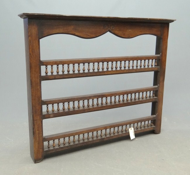 French plate rack. 54 1/2'' W 45''