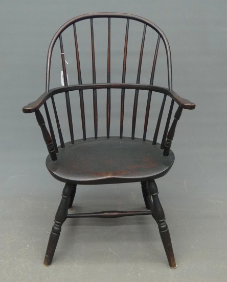 19th c. sackback Windsor chair