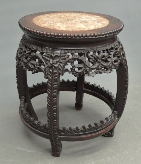 19th c. Asian fern stand. Base