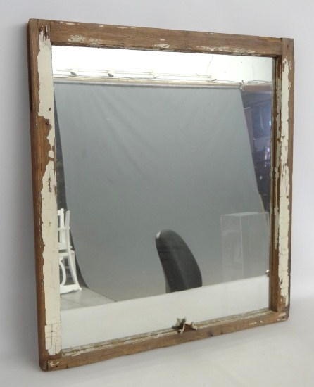 Window mirror. 32''x 35 1/2''.