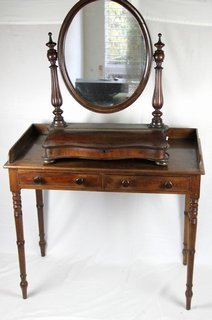 A Victorian mahogany washstand