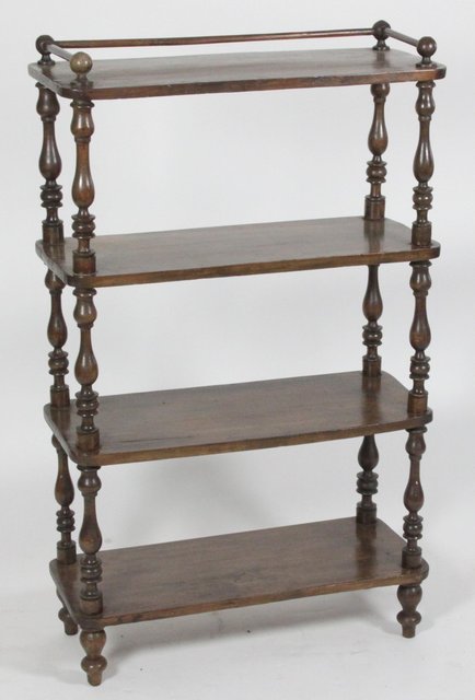 A Victorian four tier whatnot the 1646ba