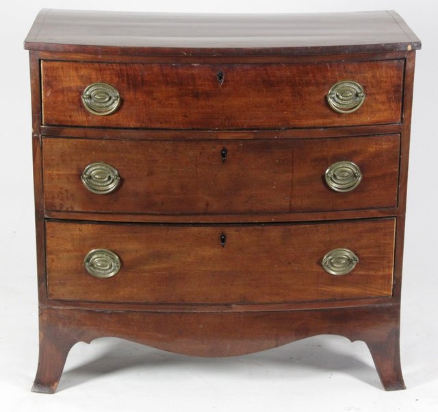 An early 19th Century mahogany