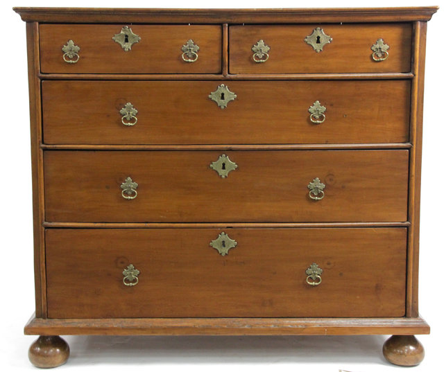 A fruitwood chest of 18th Century 164715