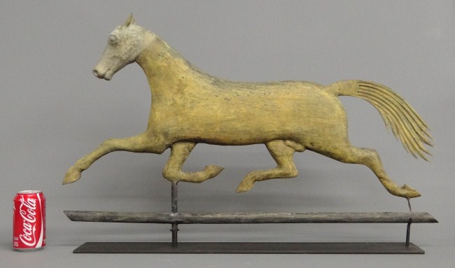 Jewel type running horse weathervane  16201c