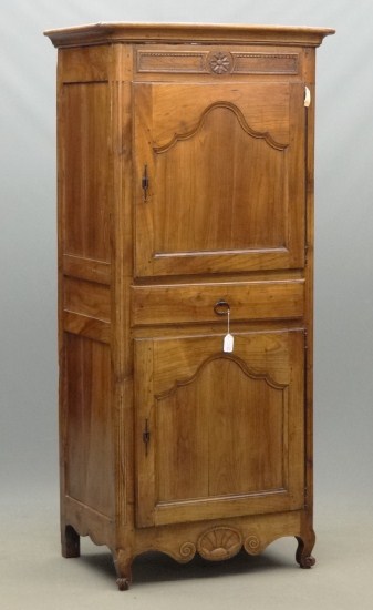 19th c country French wall cupboard  162044