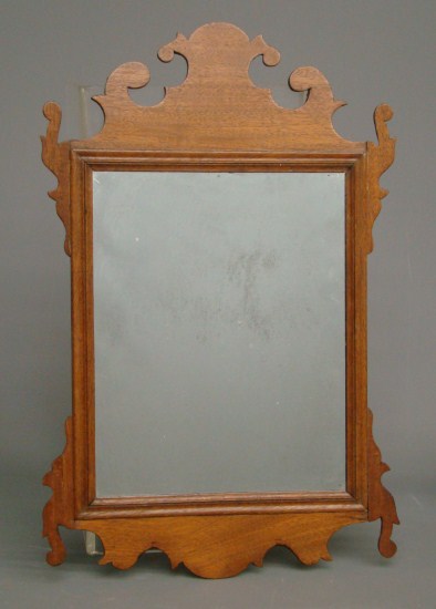 18th c. Chippendale mirror. 11 1/2