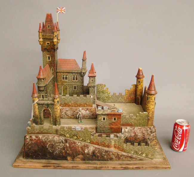 Early painted Britains castle.
