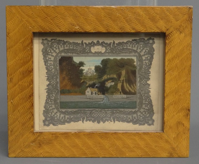 19th c. colored multi-media sandpaper