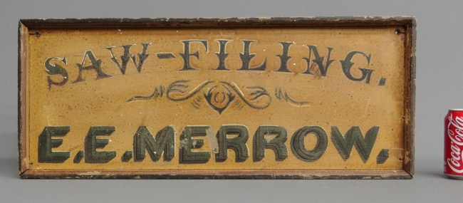 19th c. Saw-Filing E.E. Merrow.