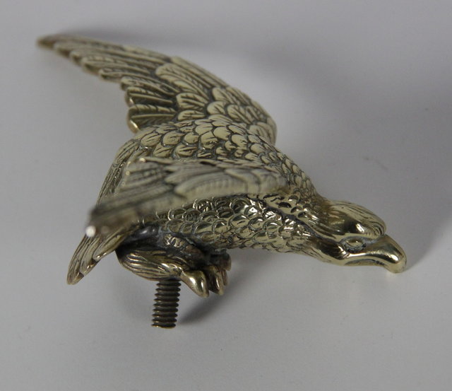 A brass eagle car mascot 162210